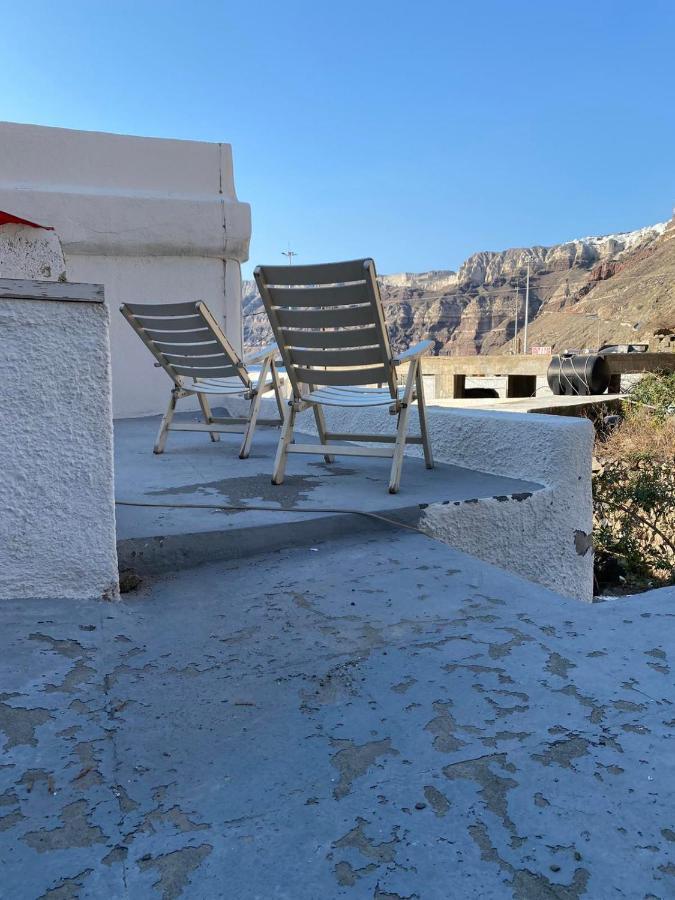 Poudras Amazing View Caldera Villa Ormos Athinios Bagian luar foto